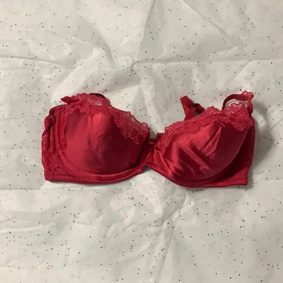 Vintage Victoria secret 36d red push up bra - Picture 1 of 2
